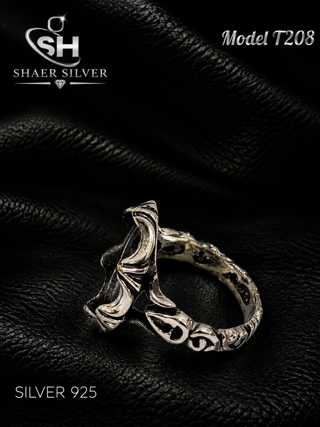 208jpg رکاب نقره کد 208 - Image 1